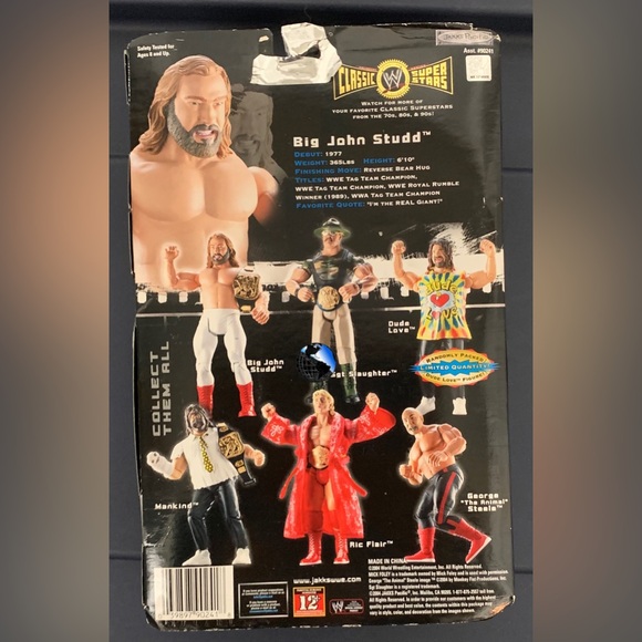 WWE Jakks Classic Superstars Collector Series 2 Big John Studd - Picture 9 of 10